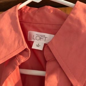 Peach LOFT shirt